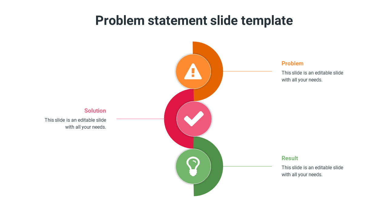 problem statement slide template
